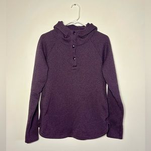 Columbia 1/4 Snap Fleece Pullover Purple Size Large